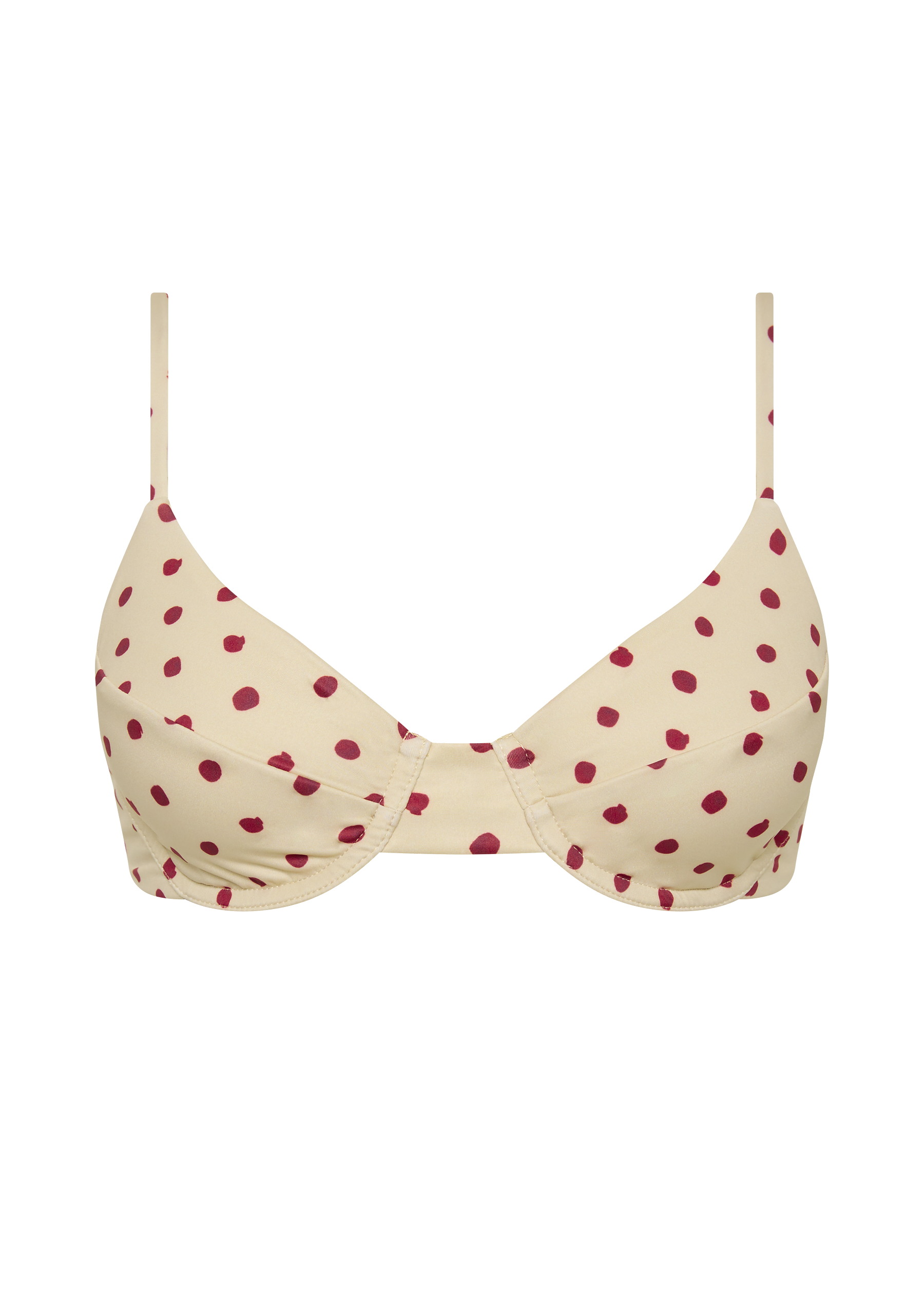 Gareth Top | Polka Red