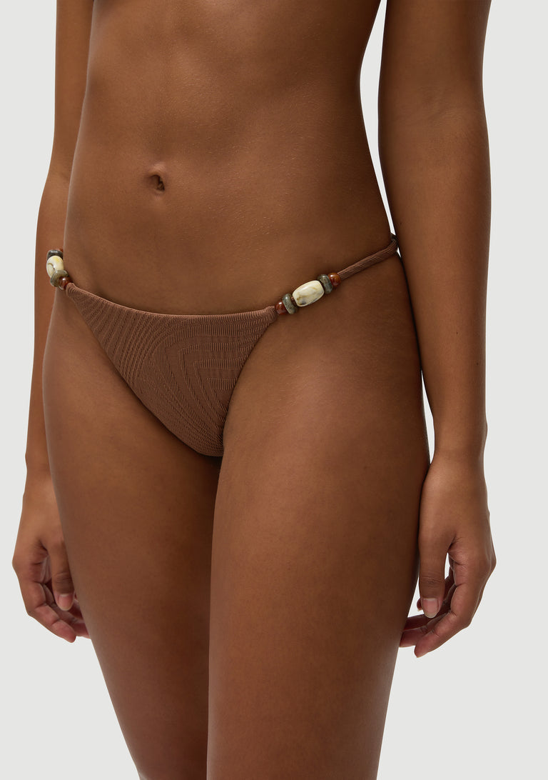 Giuseppe Beaded Bottom | Pinecone