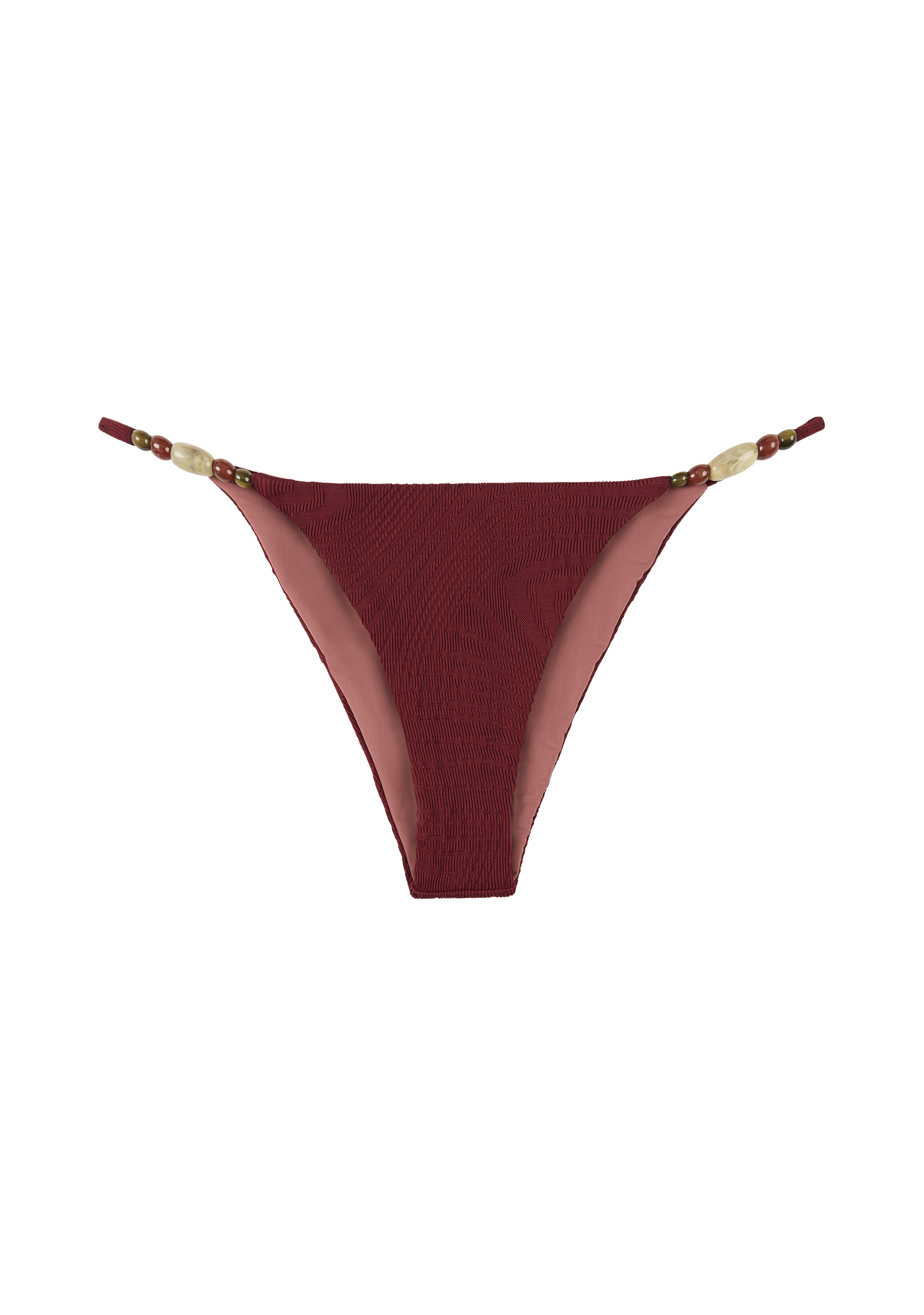Giuseppe Beaded Bottom | Pomegranate
