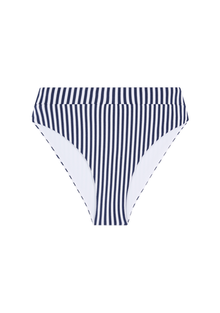 Hubert Bottom | Navy Stripe
