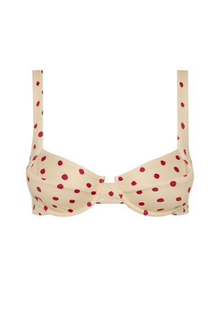 Casanova Top | Polka Red