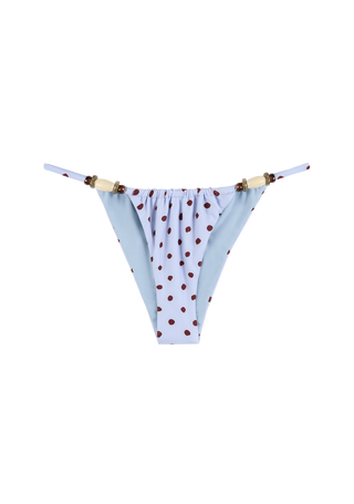 Giuseppe Beaded Bottom | Blue Polka Fudge