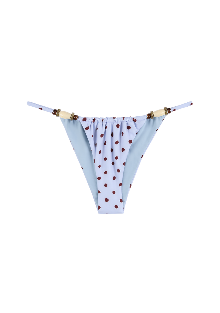 Giuseppe Beaded Bottom | Blue Polka Fudge