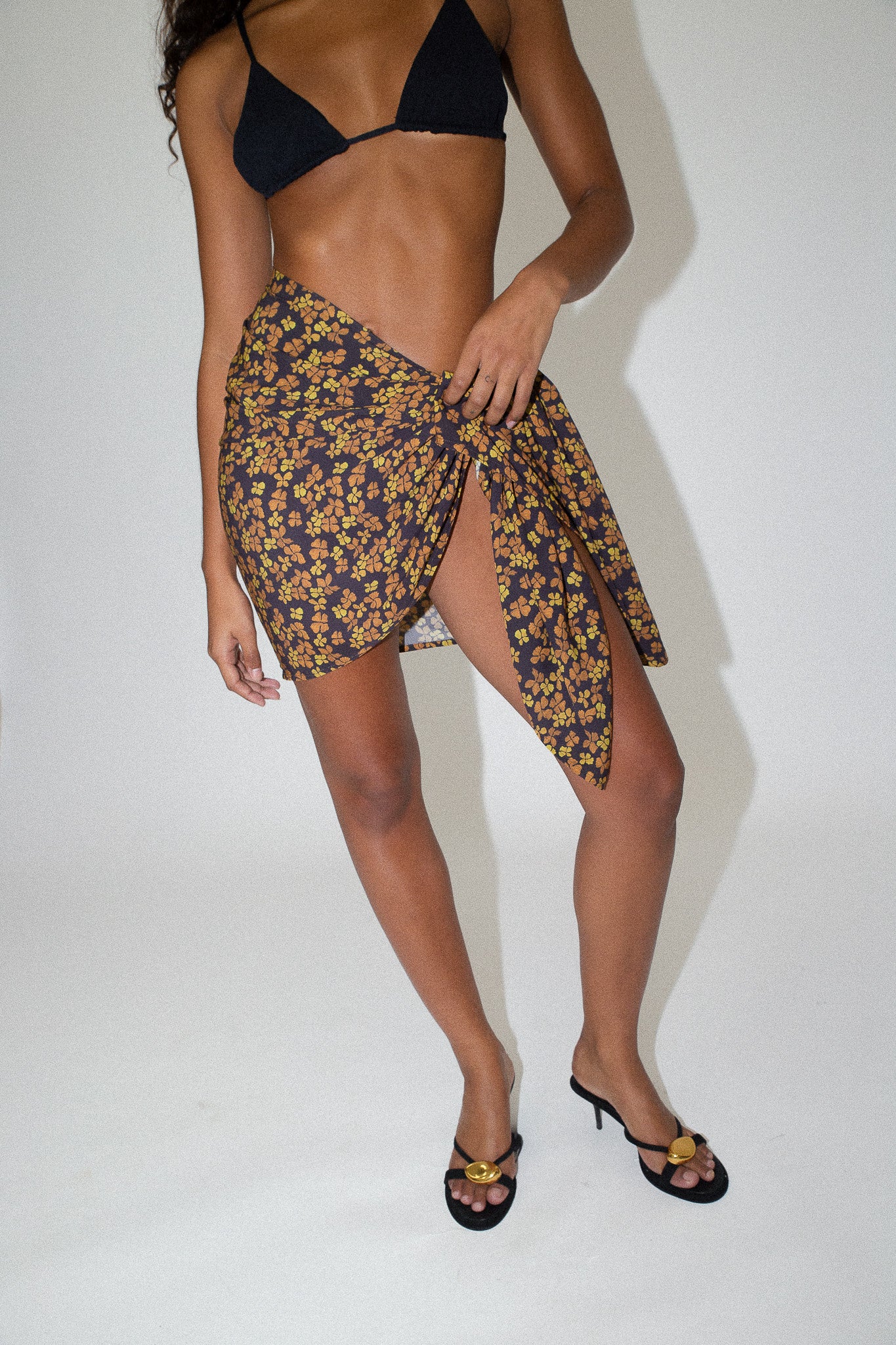 Mini Pareo Sarong | Vintage Floral