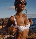 Casanova Top | Blue Polka Fudge