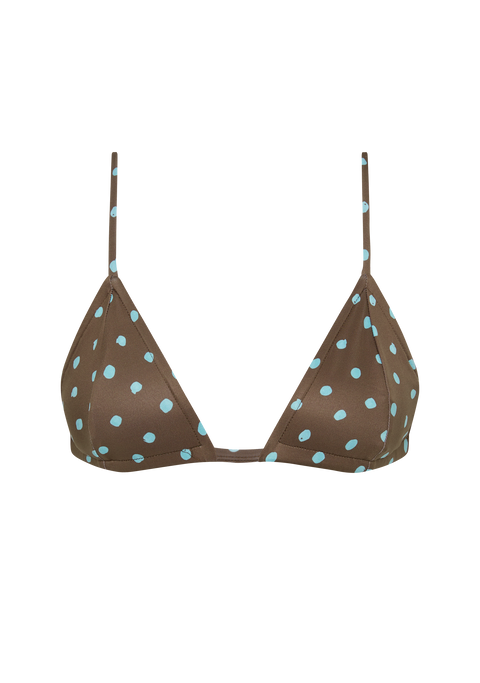 Julian Top | Polka Blue