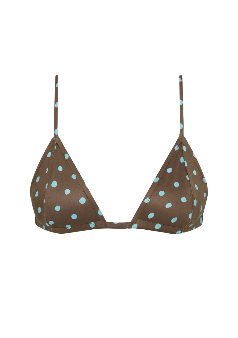 Julian Top | Polka Blue