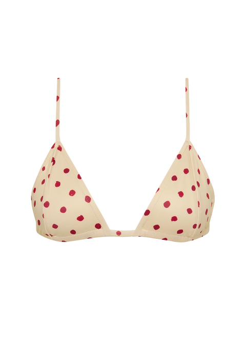 Julian Top | Polka Red