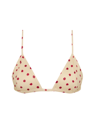 Julian Top | Polka Red