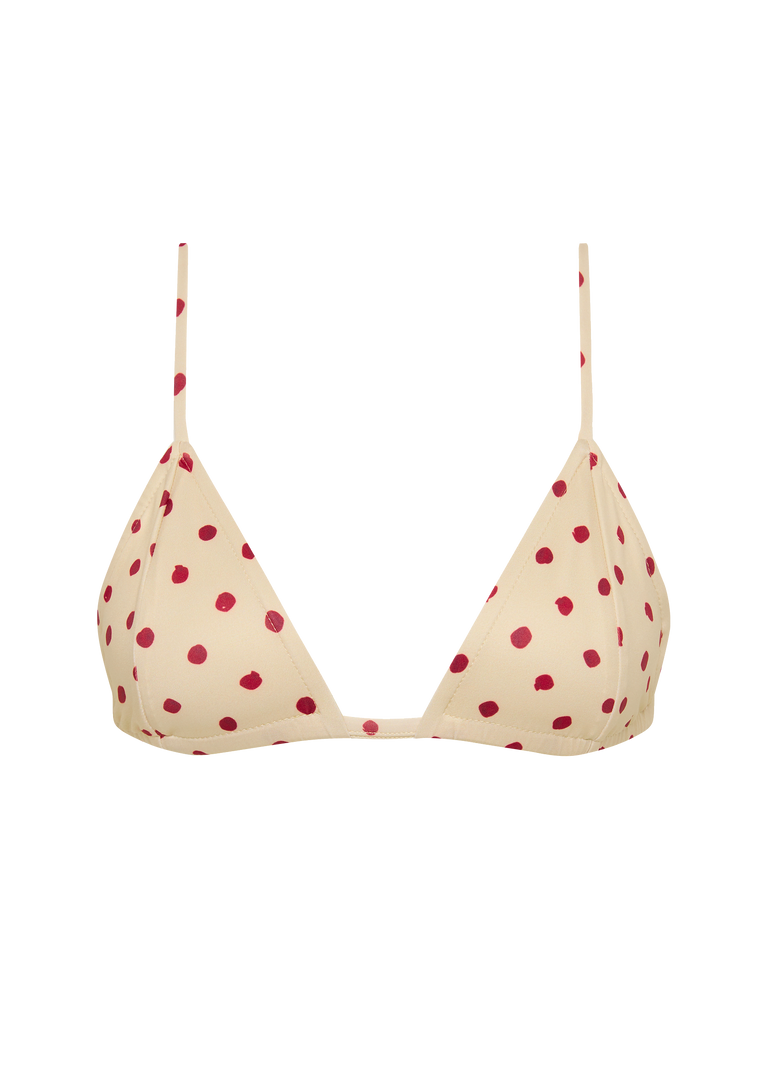 Julian Top | Polka Red
