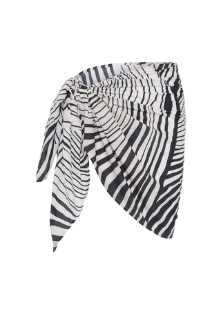 Mini Sarong | Zebra