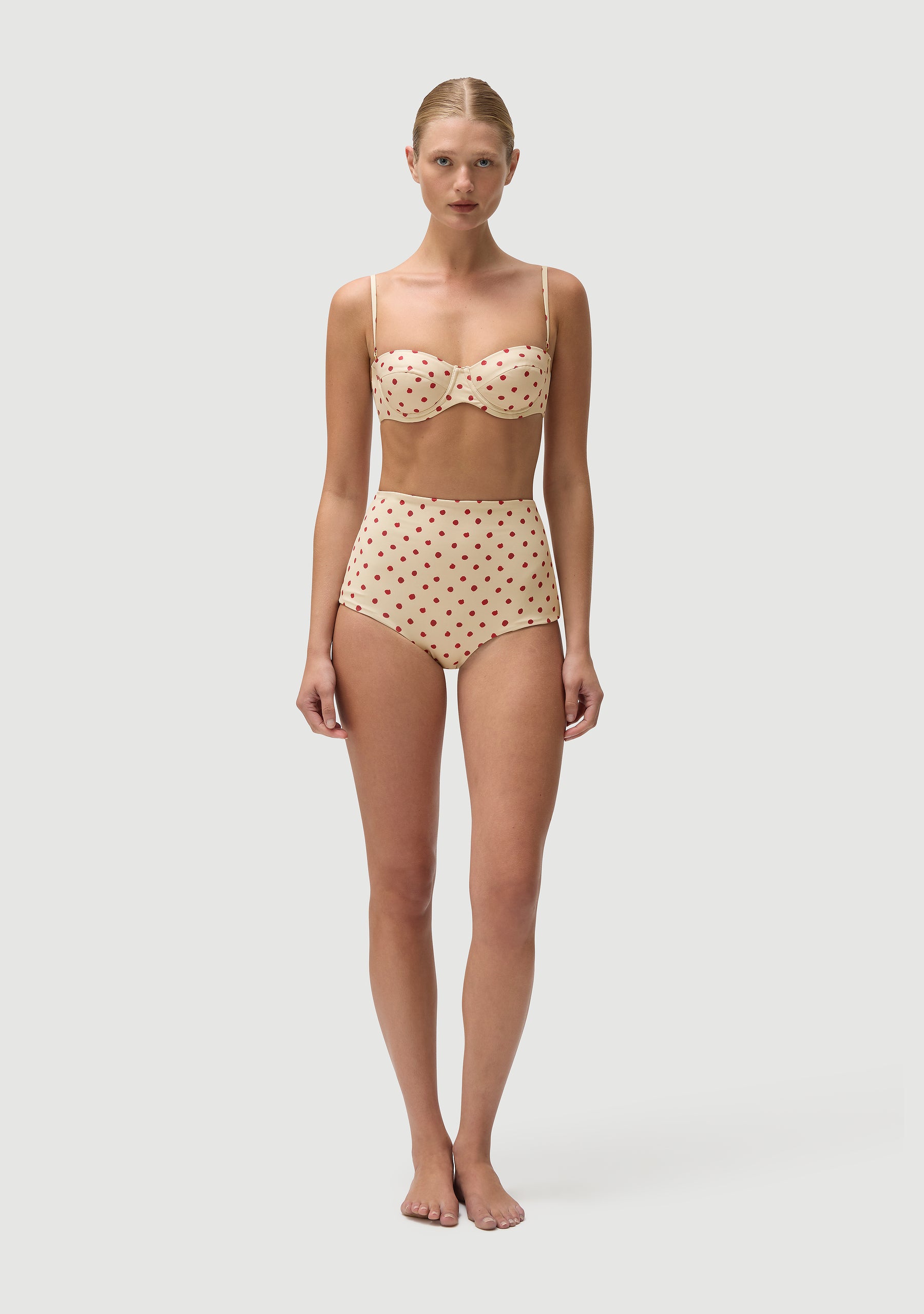 Marco Bottom | Polka Red