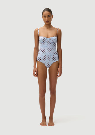 Dolce Full Piece | Blue Polka Fudge