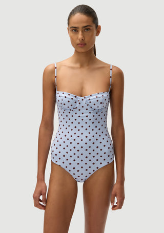 Dolce Full Piece | Blue Polka Fudge