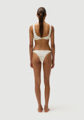 Mr Smith Bottom | Cream Polka Navy