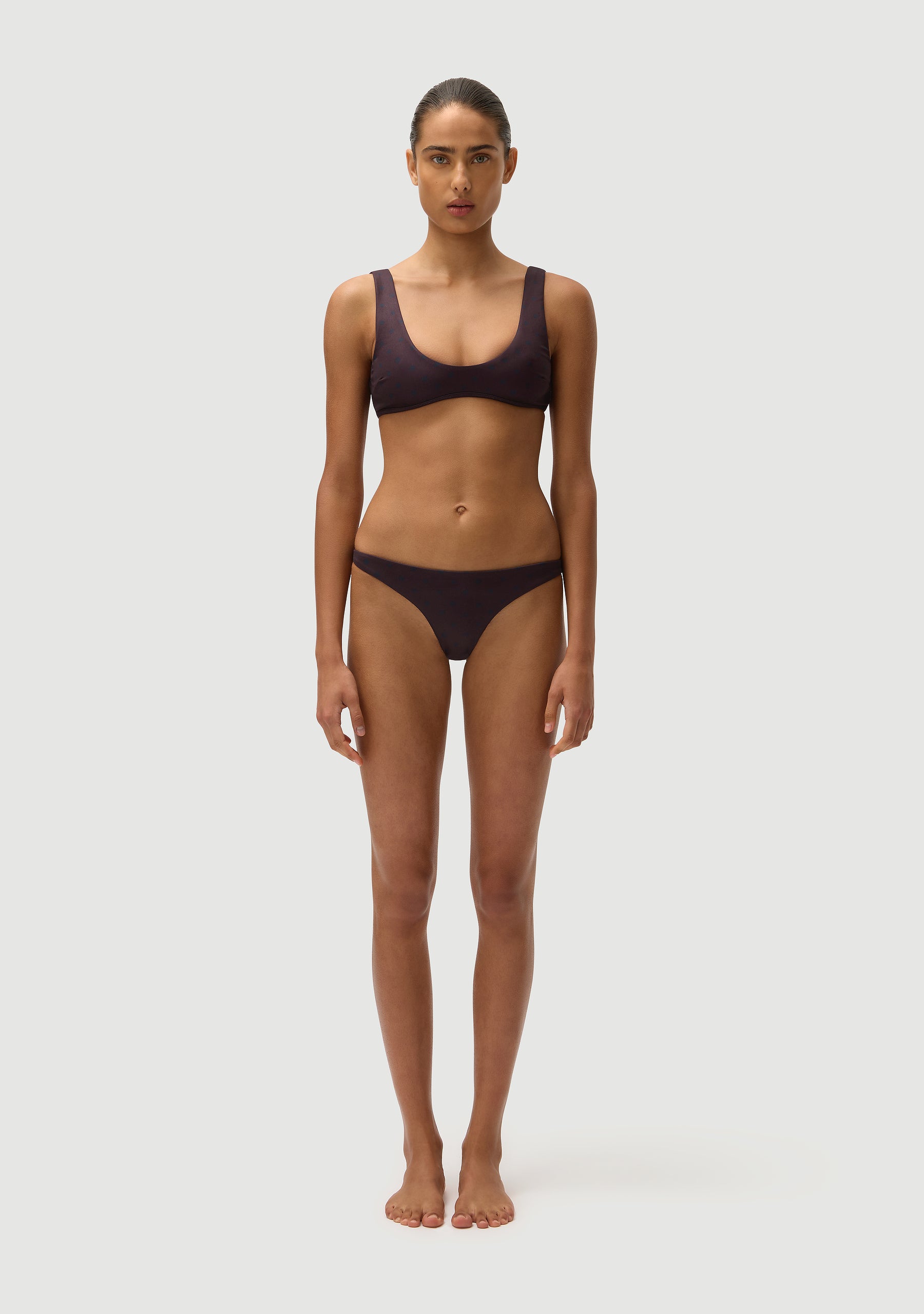 Alfie Top | Wine Polka Noir