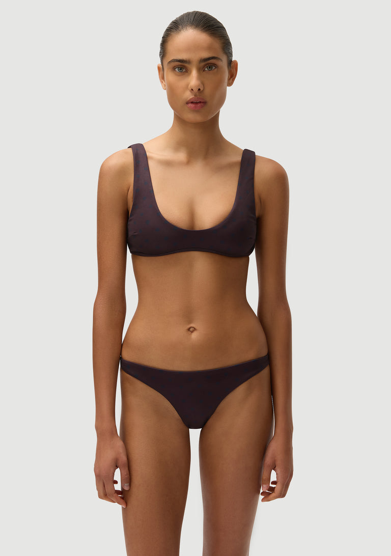 Alfie Top | Wine Polka Noir