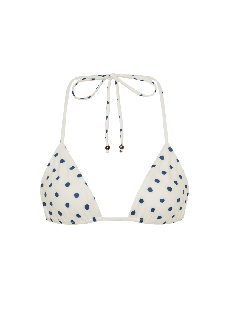 Arnie Top |Cream Polka Navy