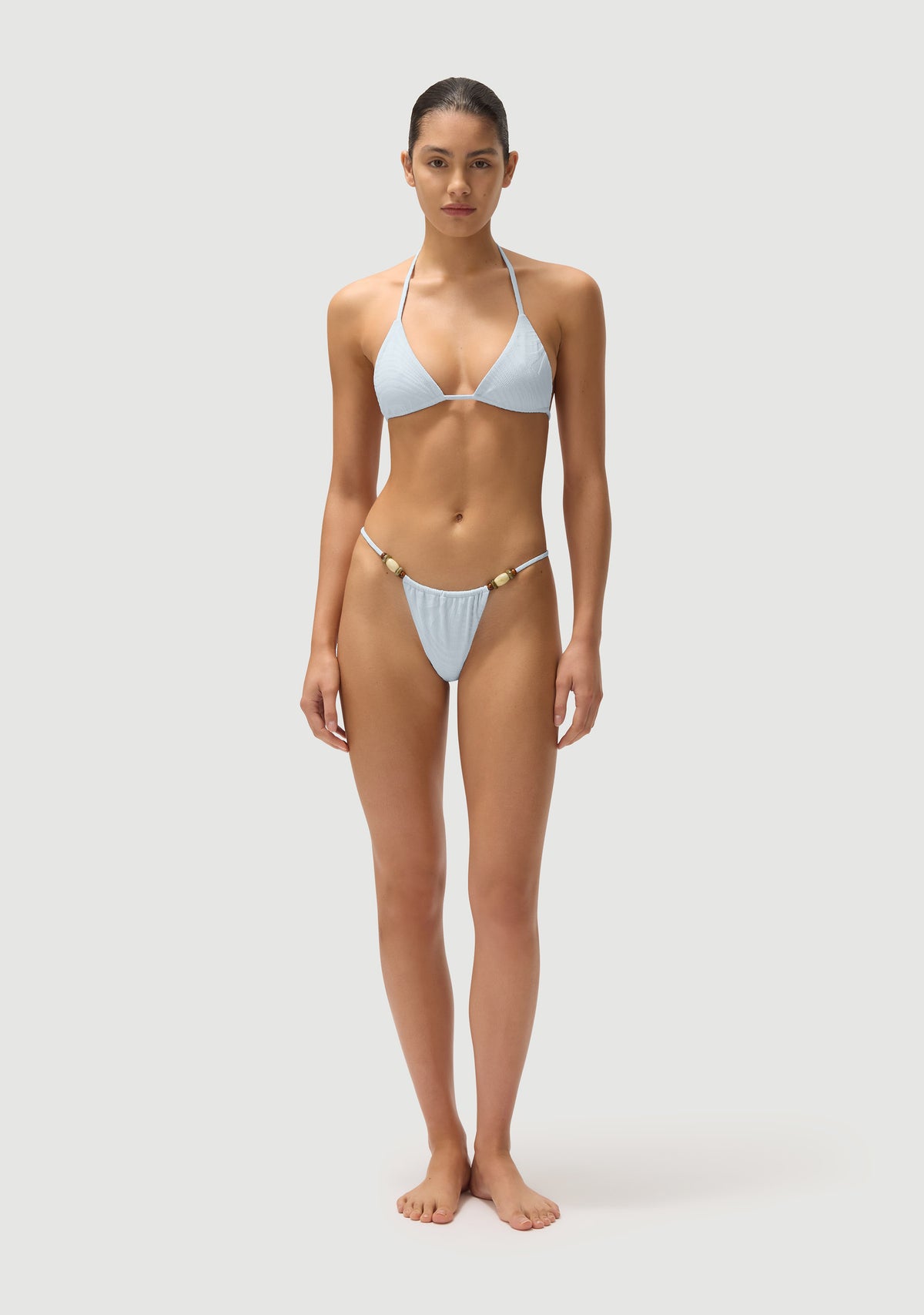 Giuseppe Beaded Bottom | Sky