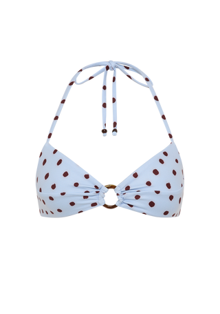 Arthur Top | Blue Polka Fudge