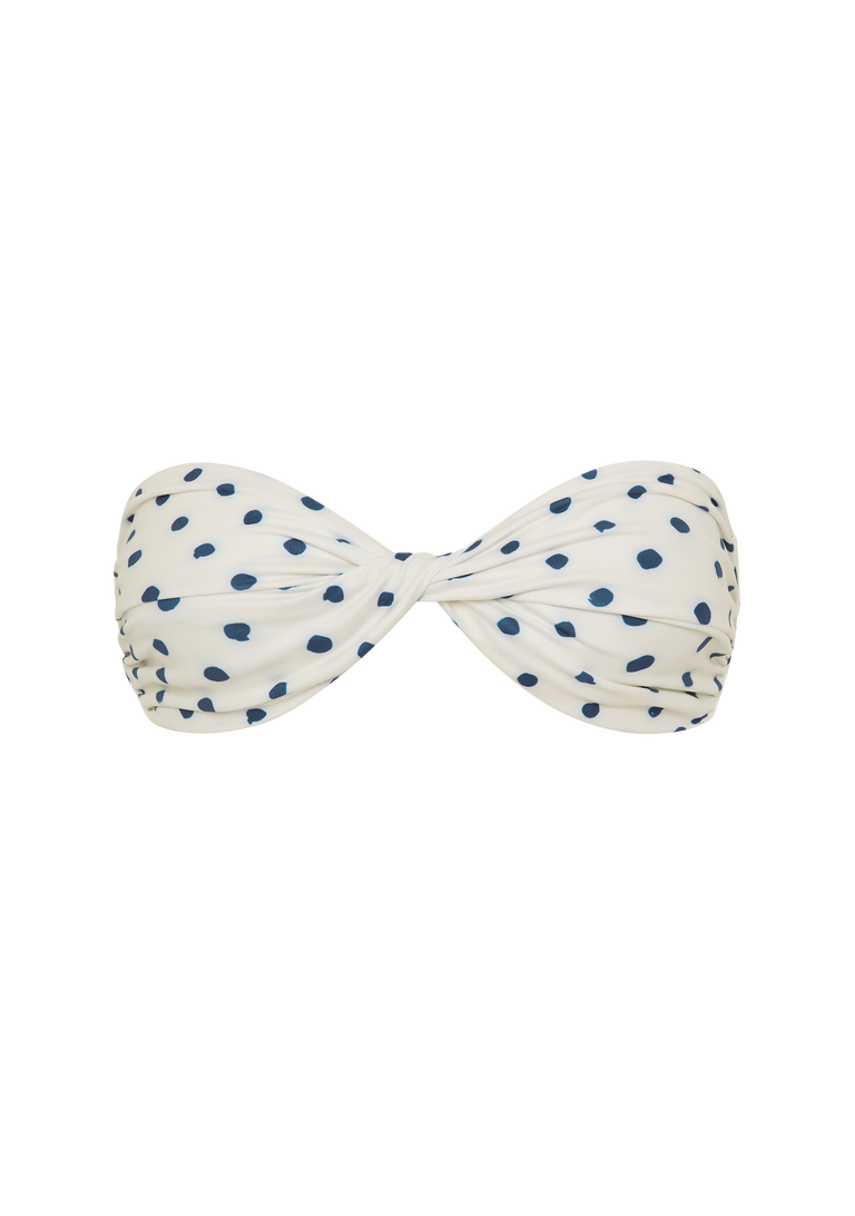 Bernie Top |Cream Polka Navy