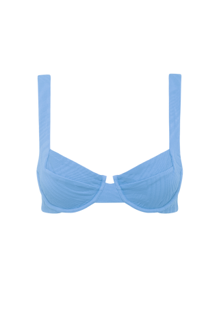 Casanova Top | Lichen Blue