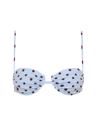 Gabriel Top | Blue Polka Fudge