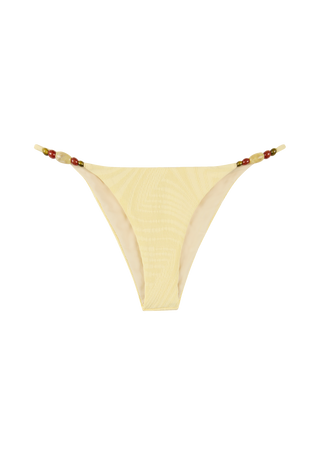 Giuseppe Beaded Bottom | Anise Yellow