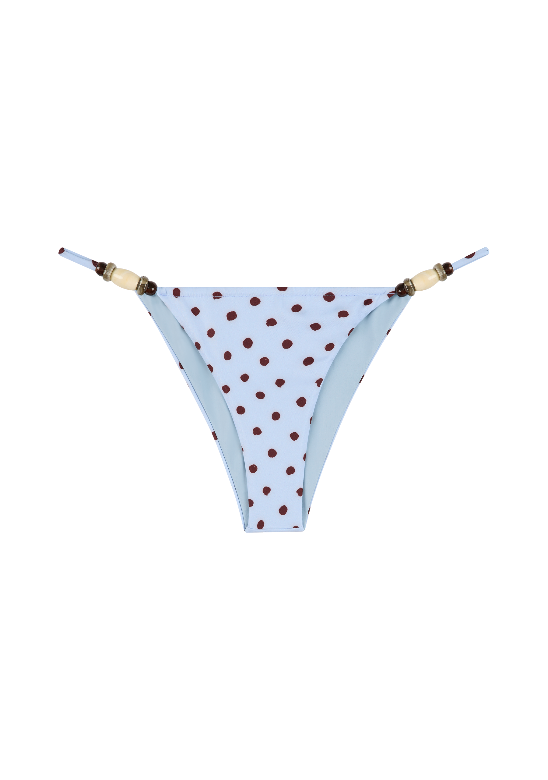 Giuseppe Beaded Bottom | Blue Polka Fudge