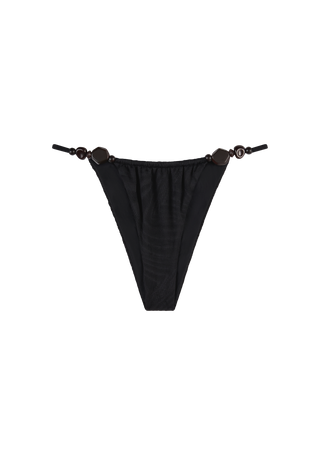 Giuseppe with Tribal Beads Bottom | Noir