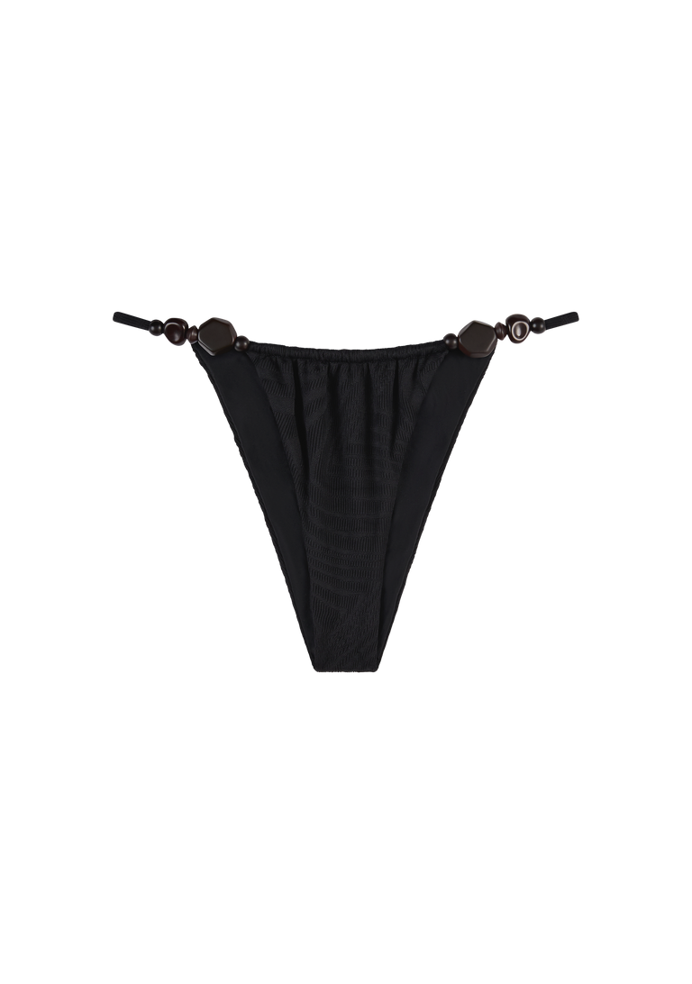 Giuseppe with Tribal Beads Bottom | Noir