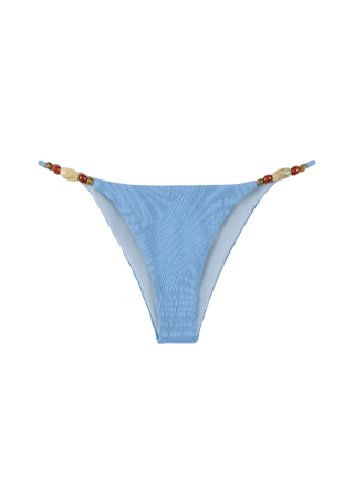Giuseppe Beaded Bottom | Lichen Blue