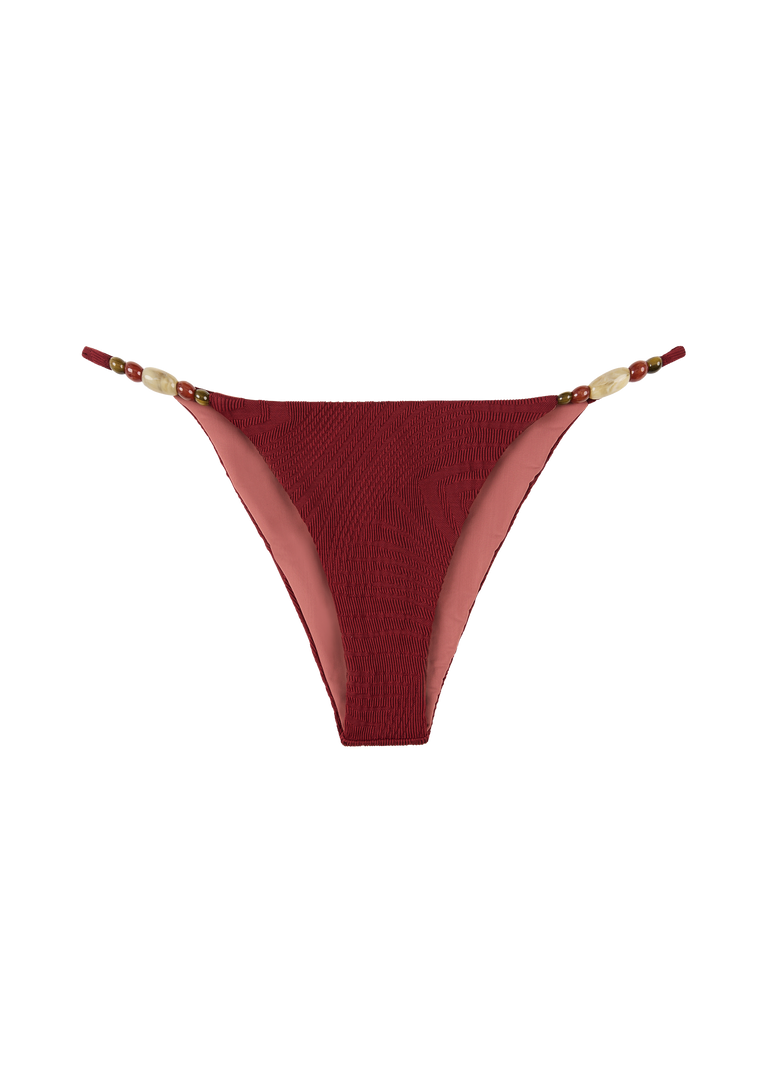 Giuseppe Beaded Bottom | Pomegranate