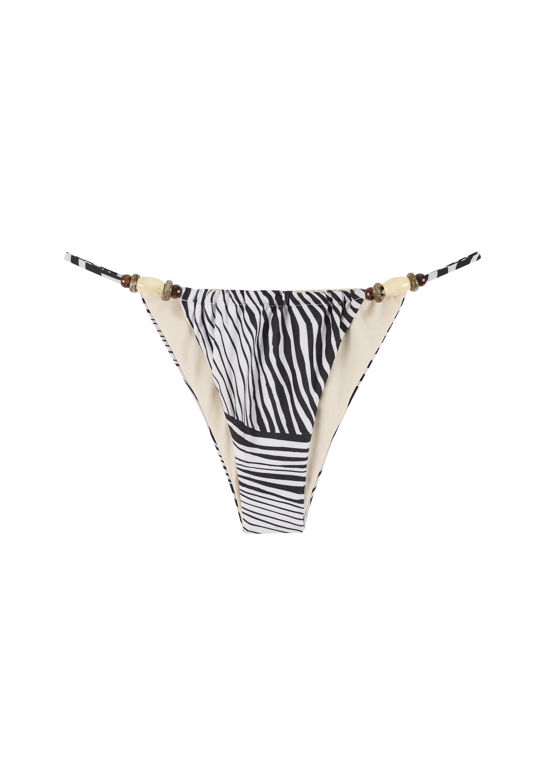 Giuseppe Beaded Bottom | Zebra