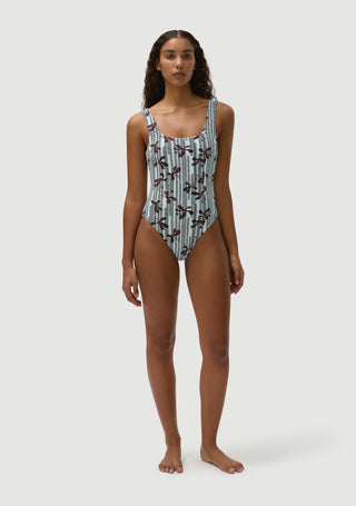 Harvey Full Piece | Kimono Floral