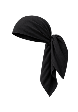 Head Scarf | Noir