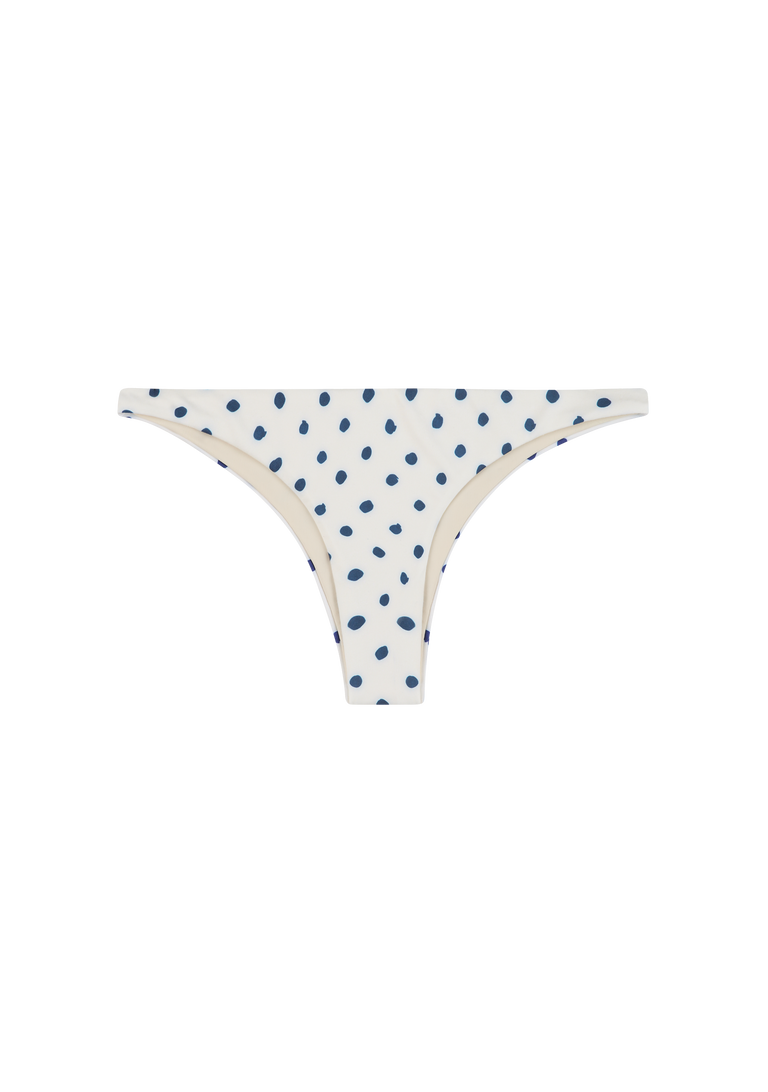 Mr Smith Bottom | Cream Polka Navy