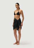 Pareo Sarong Mini | Noir