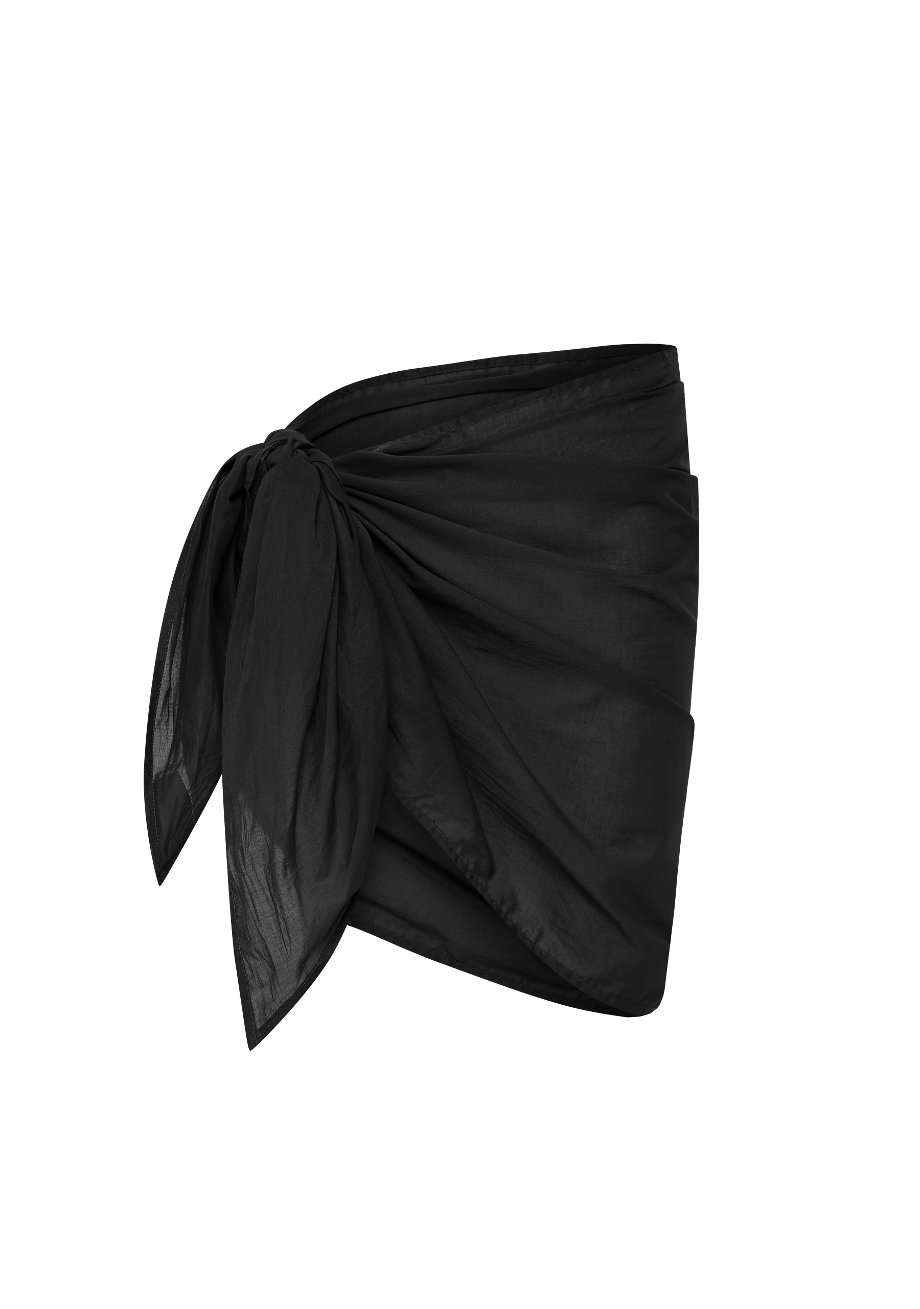 Mini Pareo Sarong | Noir
