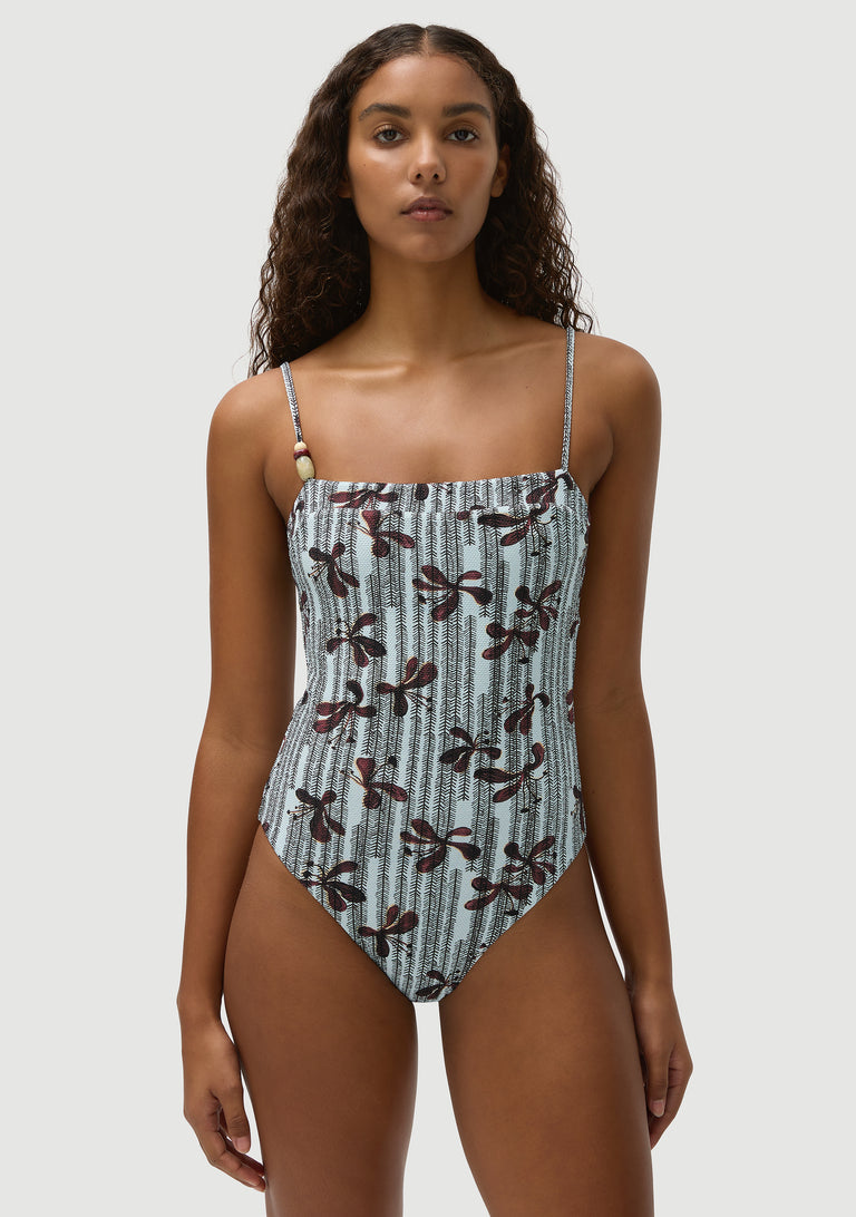 Phillip Full Piece | Kimono Floral