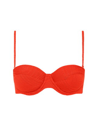 Rodney Padded Top | Campari