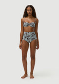 Rodney Padded Top | Kimono Floral