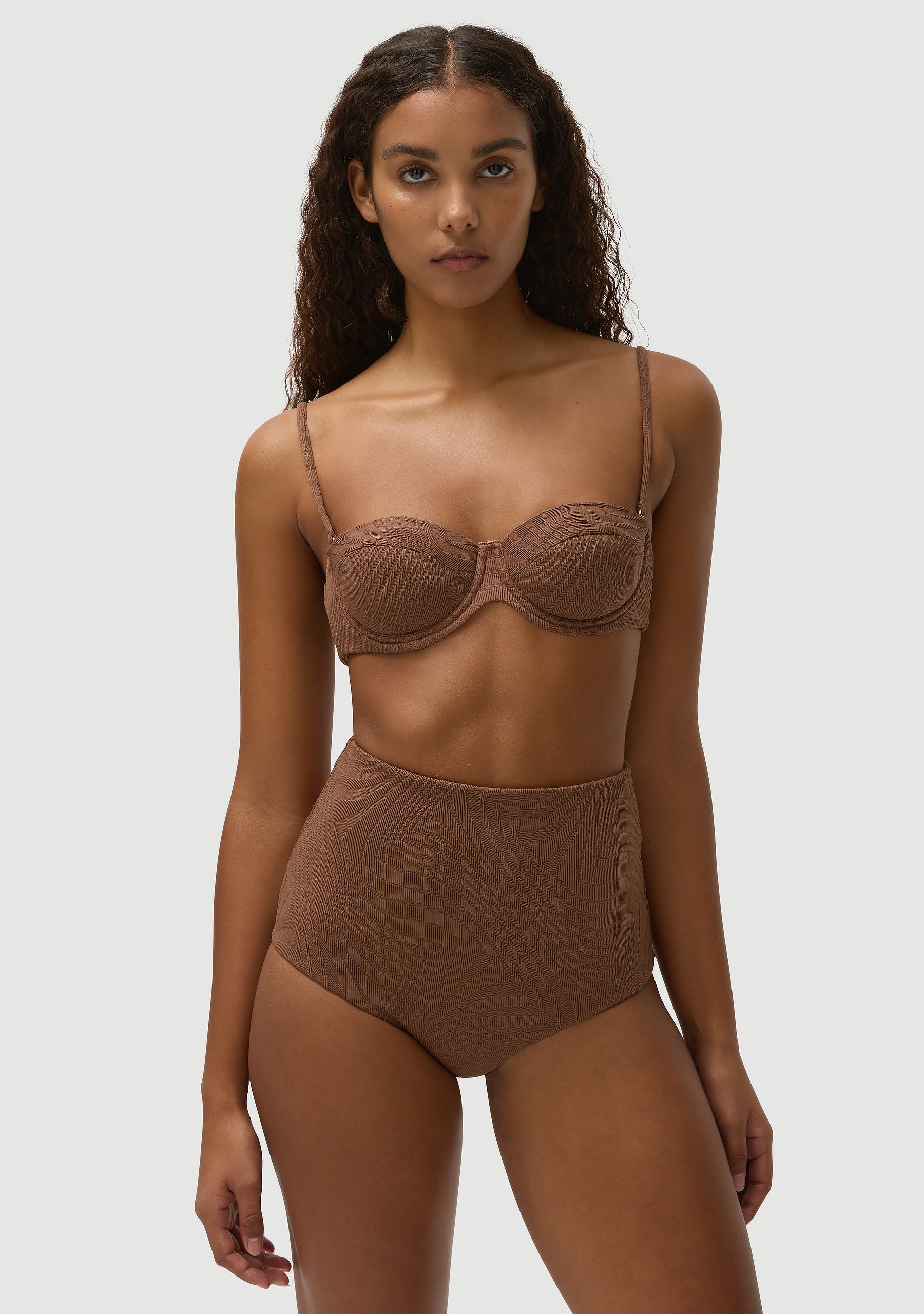 Rodney Padded Top | Pinecone
