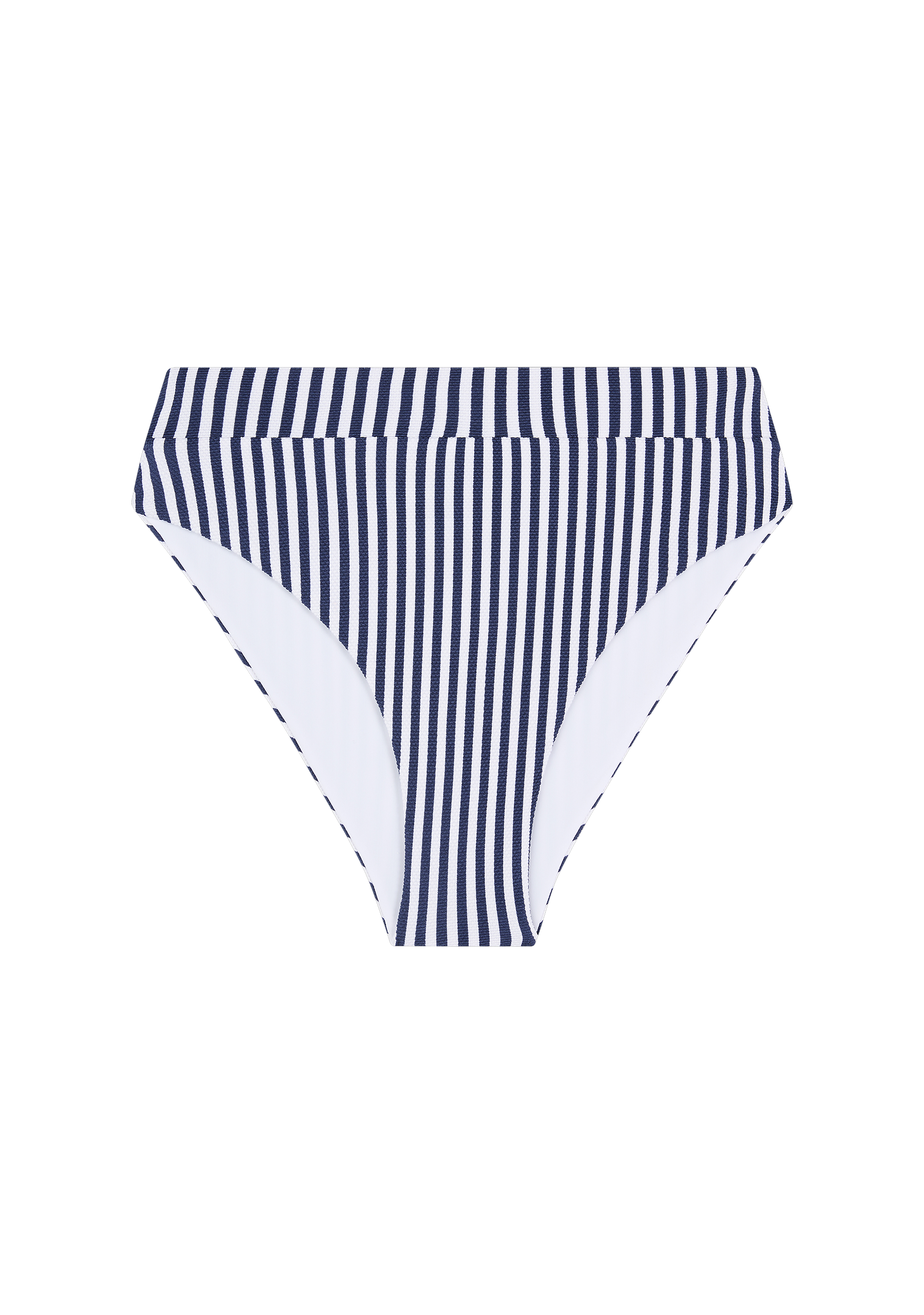 Hubert Bottom | Navy Stripe