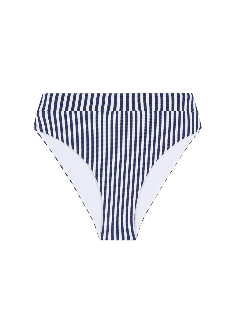 Hubert Bottom | Navy Stripe