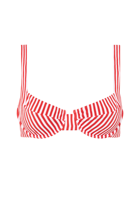 Casanova Top | Red Stripe