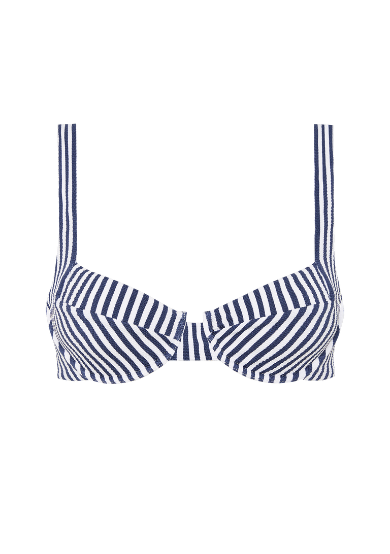 Casanova Top | Navy Stripe